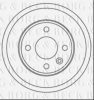 BORG & BECK BBR7257 Brake Drum
